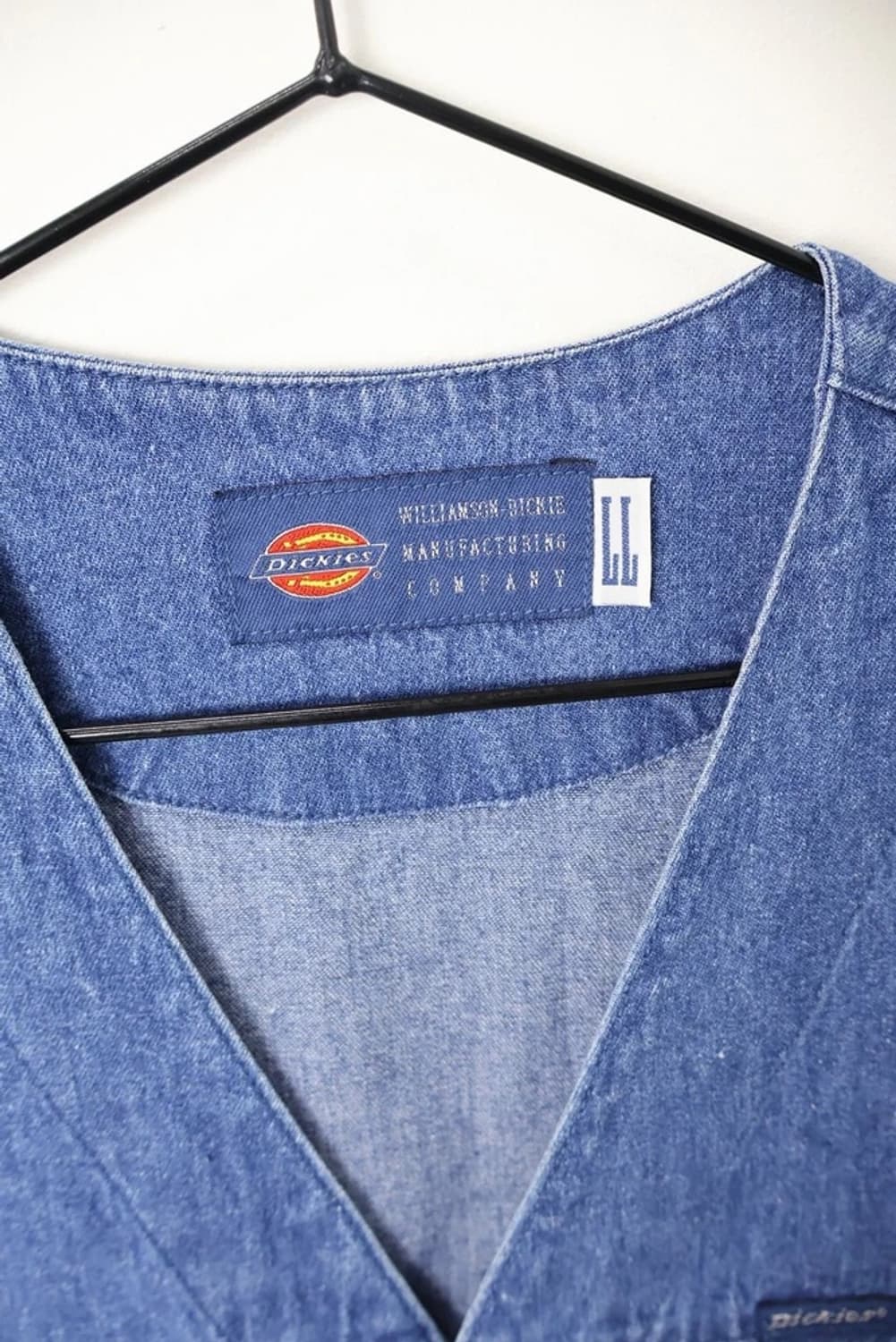 Dickies Denim Work Vest Vintage 상품이미지3