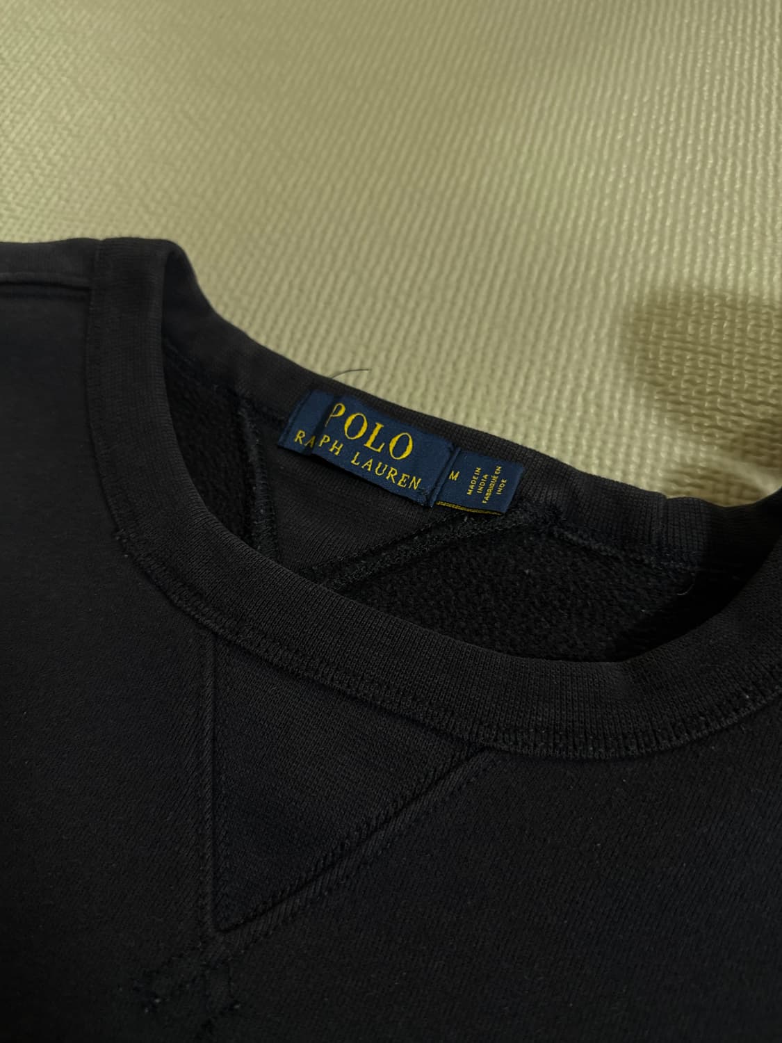 폴로 화이트포니 맨투맨 네이비 상품이미지3