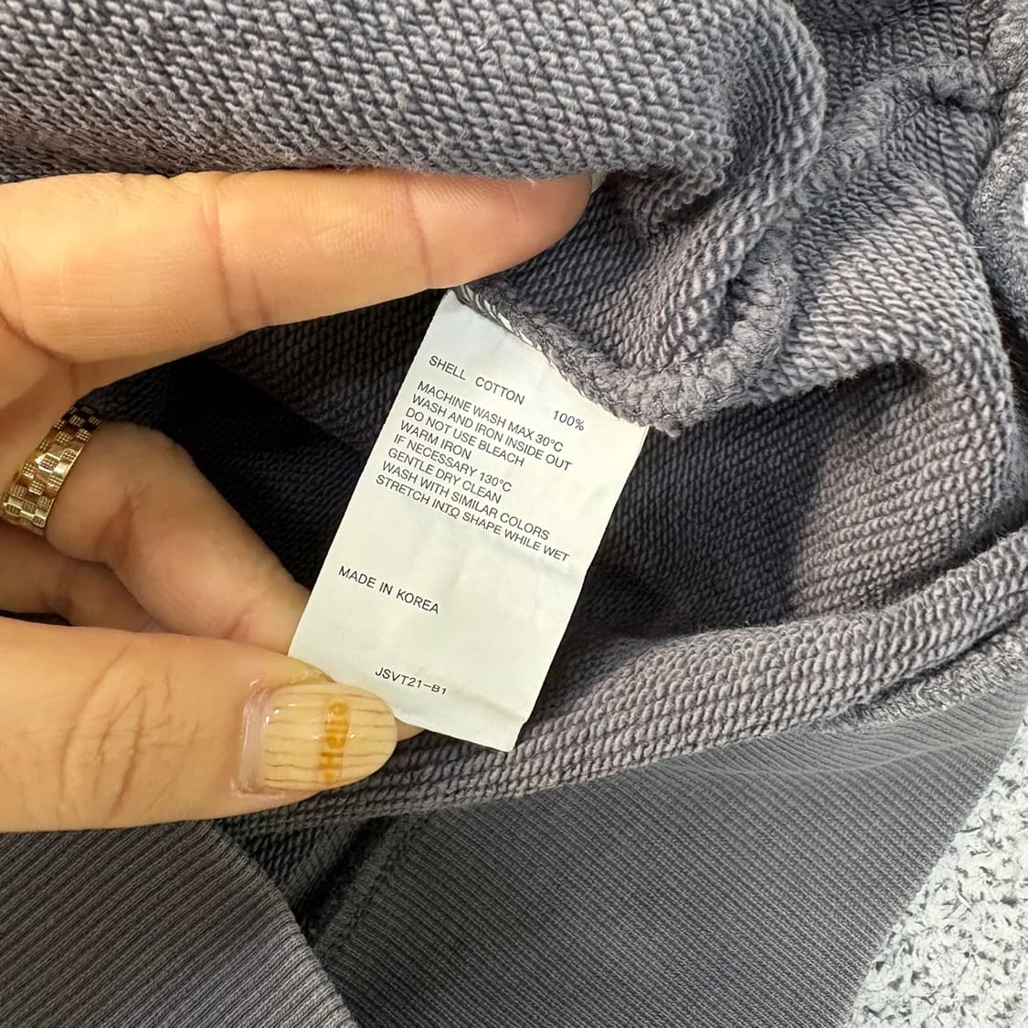 L 비바스튜디오 남성 맨투맨 긴팔티 0423J 상품이미지4