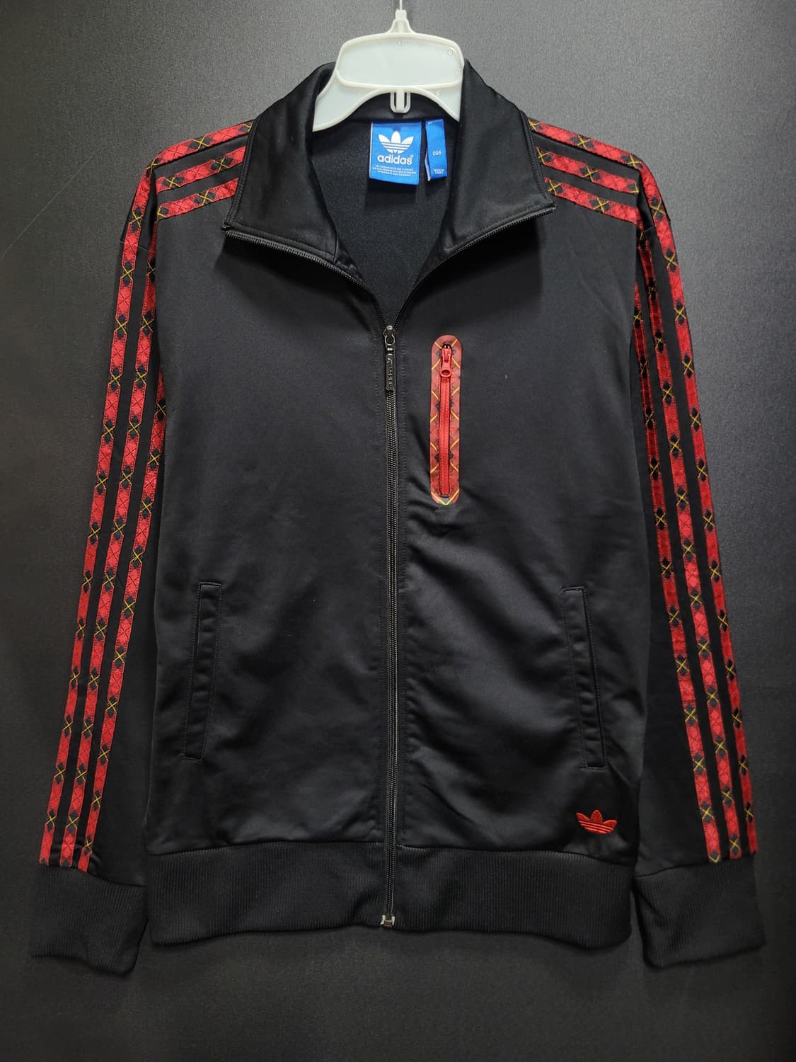 아디다스 불꽃 파이어버드 체크 백로고 트랙탑 희귀 져지  상품이미지2