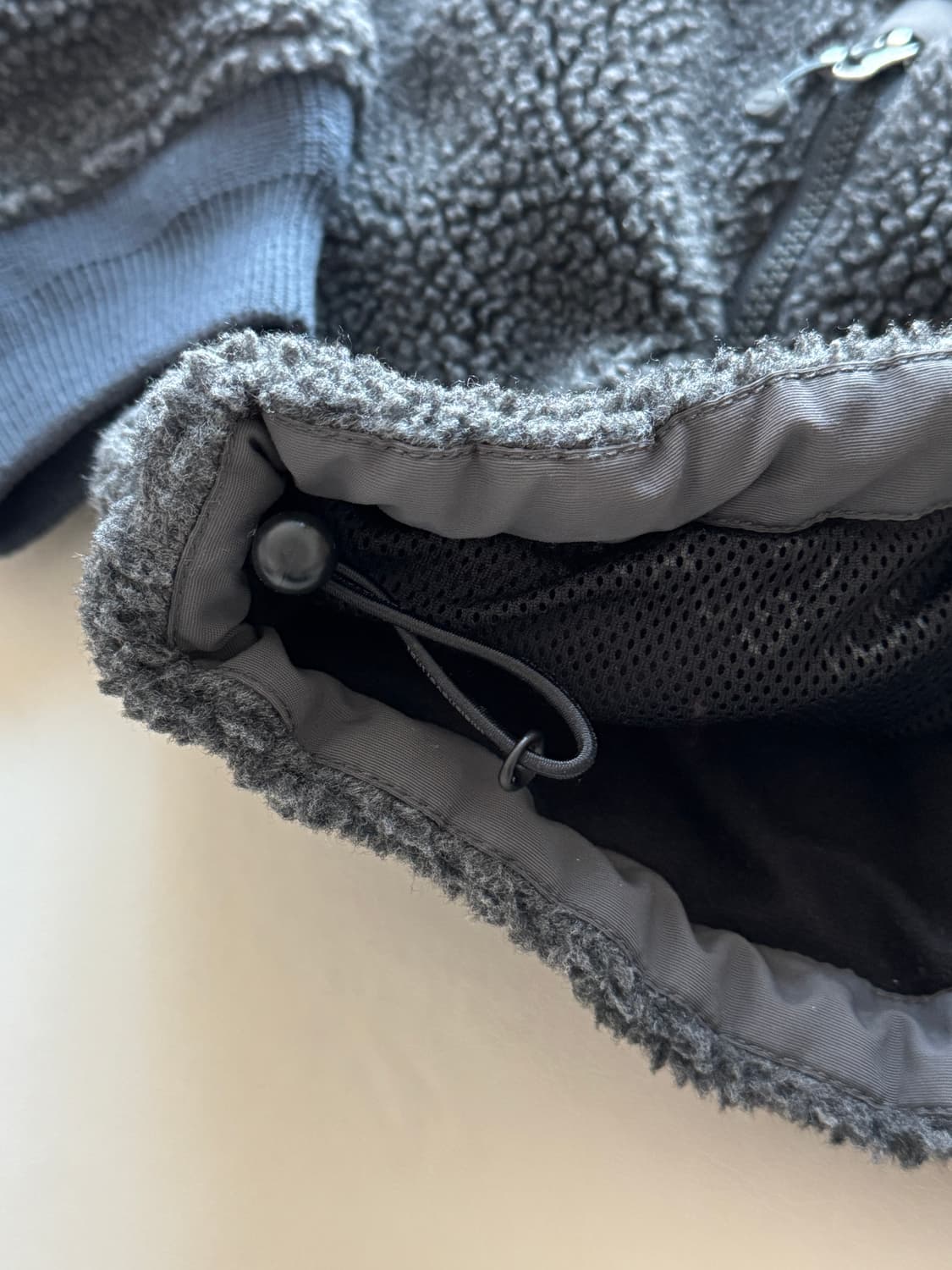 [L] 디스이즈네버댓 x 고어텍스 후리스 차콜 판매 상품이미지9