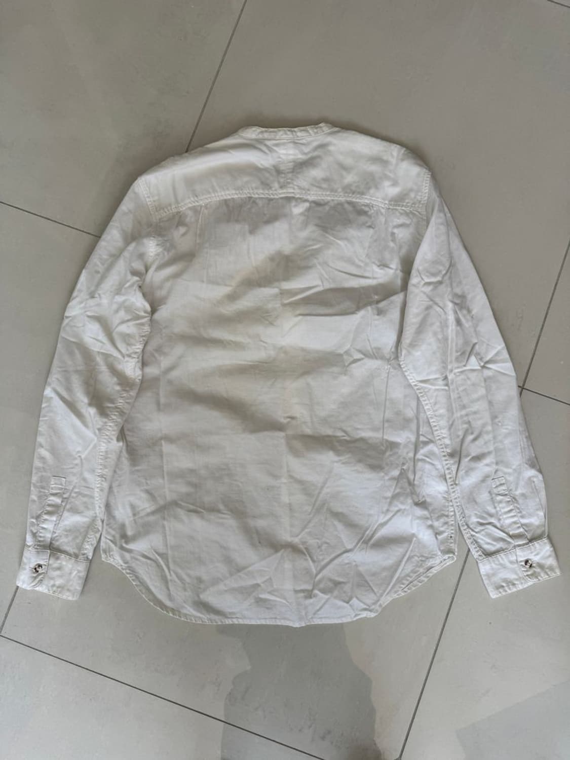 COLLAR LONG SL 카라 없는 긴팔 상품이미지5