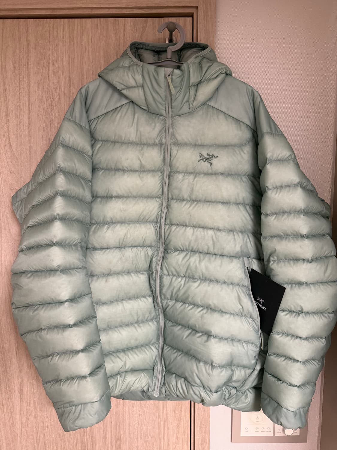 [xxl] [풀구성] 아크테릭스 세륨 후디 스톤그린 상품이미지2