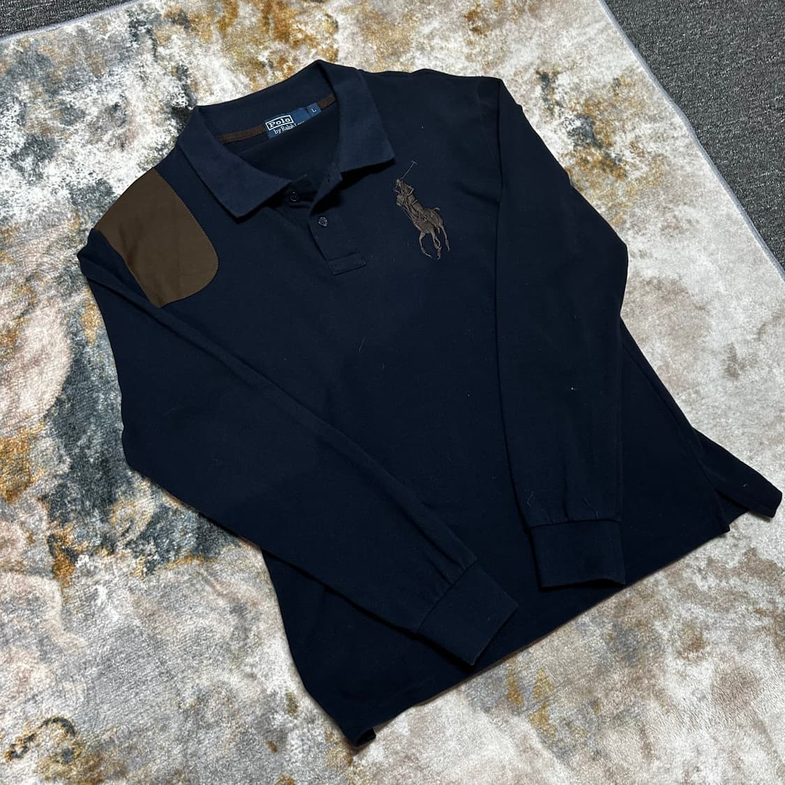 폴로 빅포니 숄더패치 롱카라티 상품이미지3