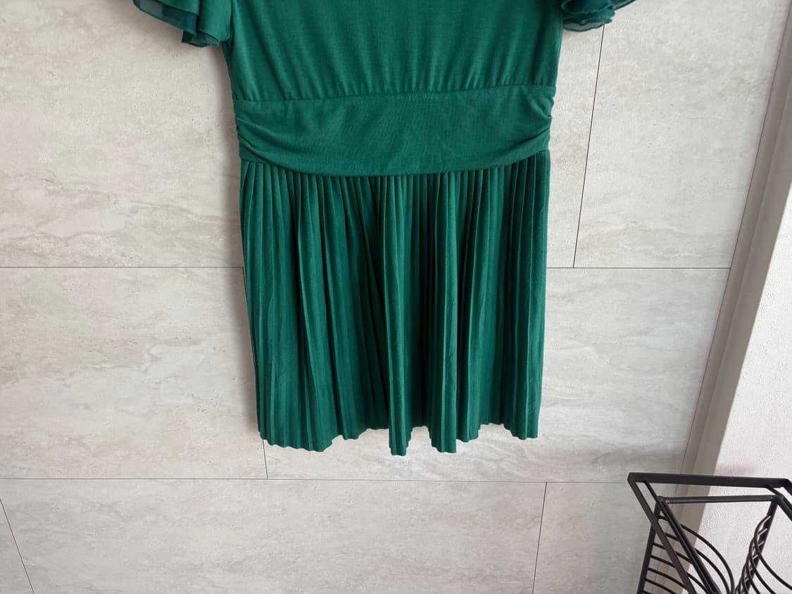 deep v pleated top 상품이미지6