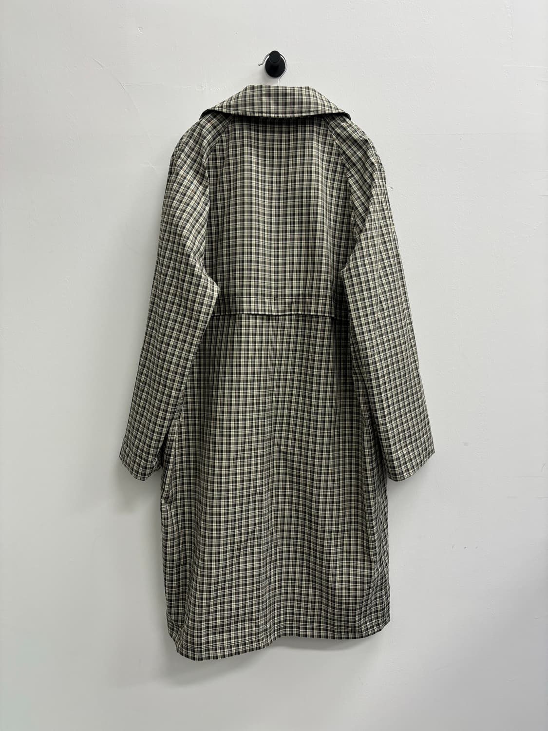 아르켓 ARKET 체크 패턴 오버사이즈 맥코트 상품이미지2