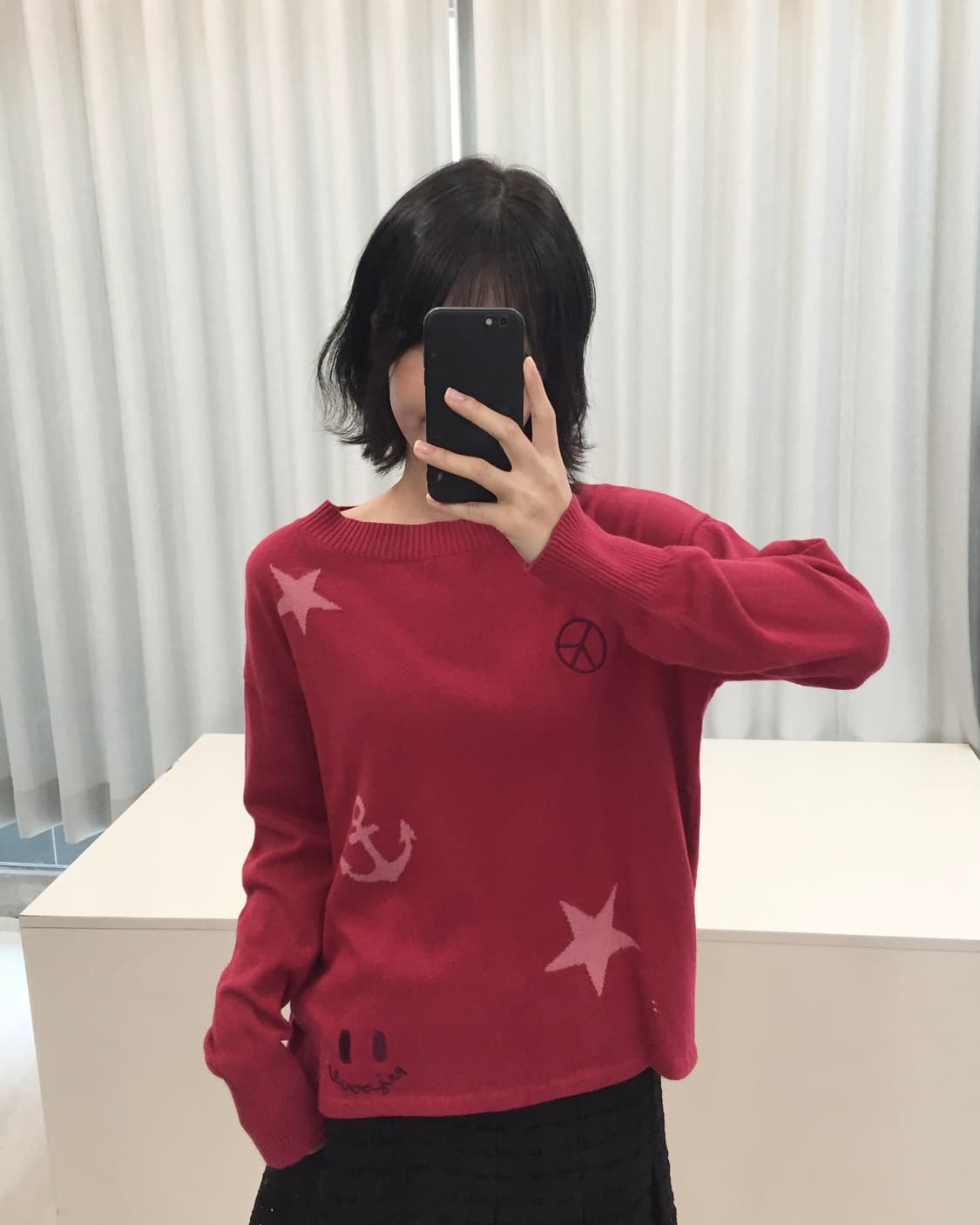 빈티지 핀터 무드 니트 상품이미지1