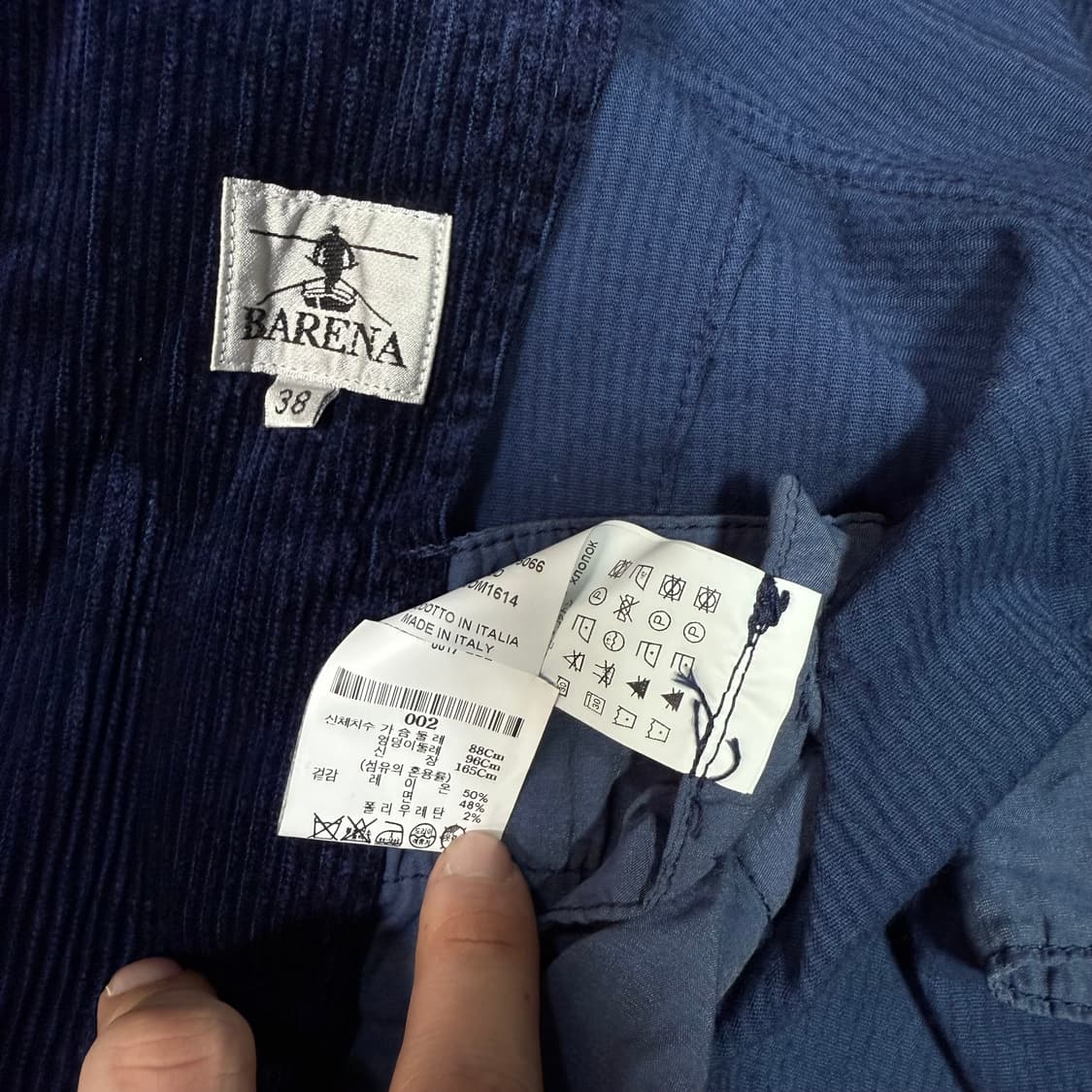 BARENA 바레나 코듀로이 자켓 상품이미지8