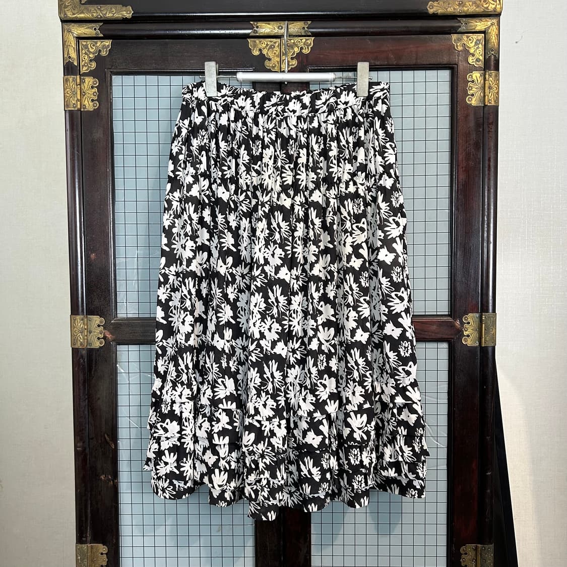 꼼 데 가르송 꼼 데 가르송 AD2018 밴디드 프릴 스커트  상품이미지3