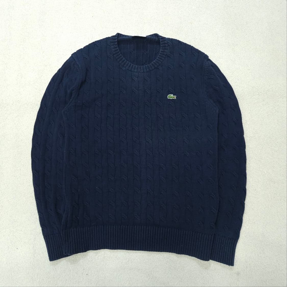 라코스테 케이블 니트 3 네이비 상품이미지1