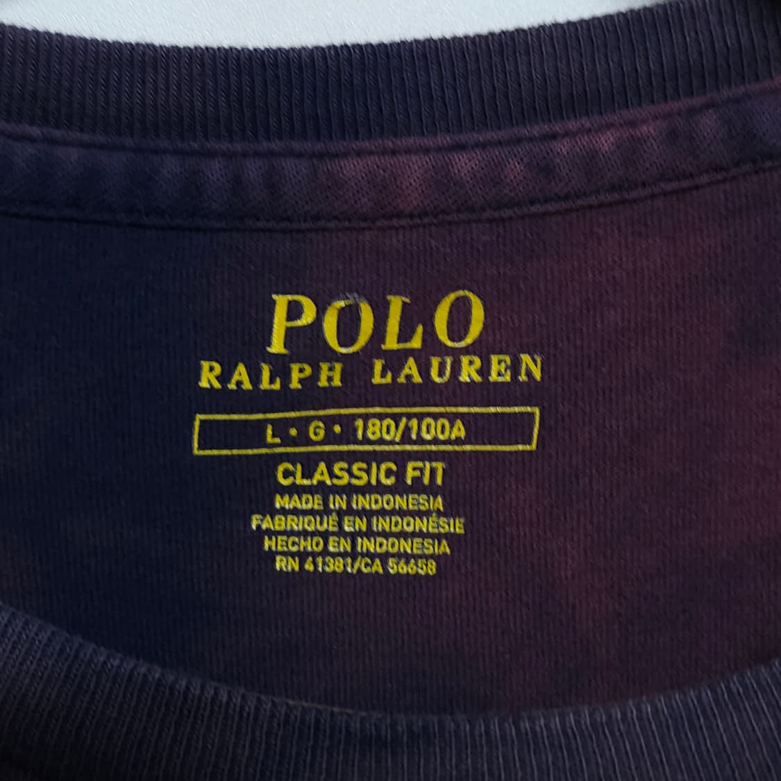 105~110)POLO 폴로 타이다이 반팔티 상품이미지4