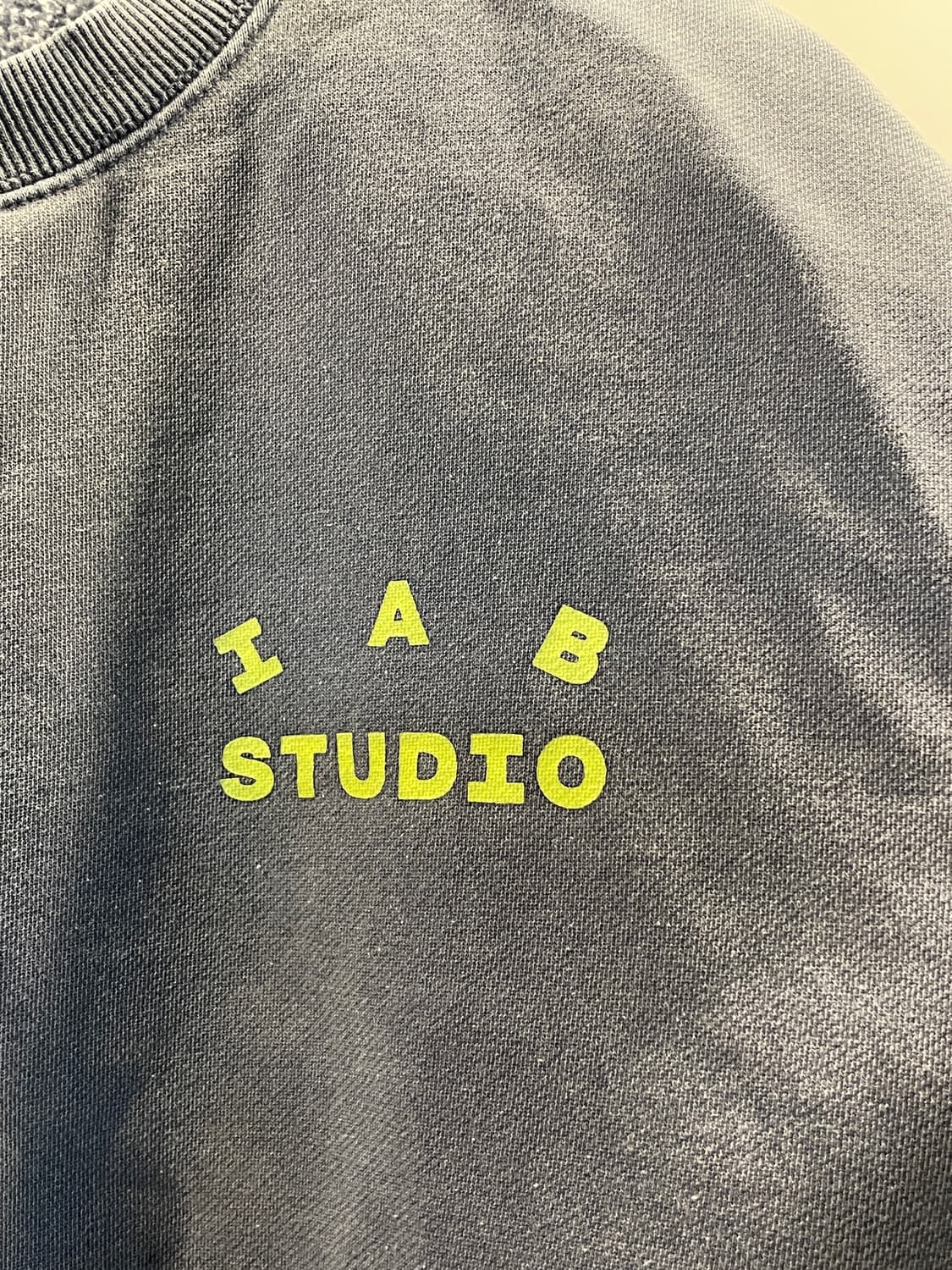IAB Studio 피그먼트 스웨트셔츠 (M Size / 네이비) 상품이미지3