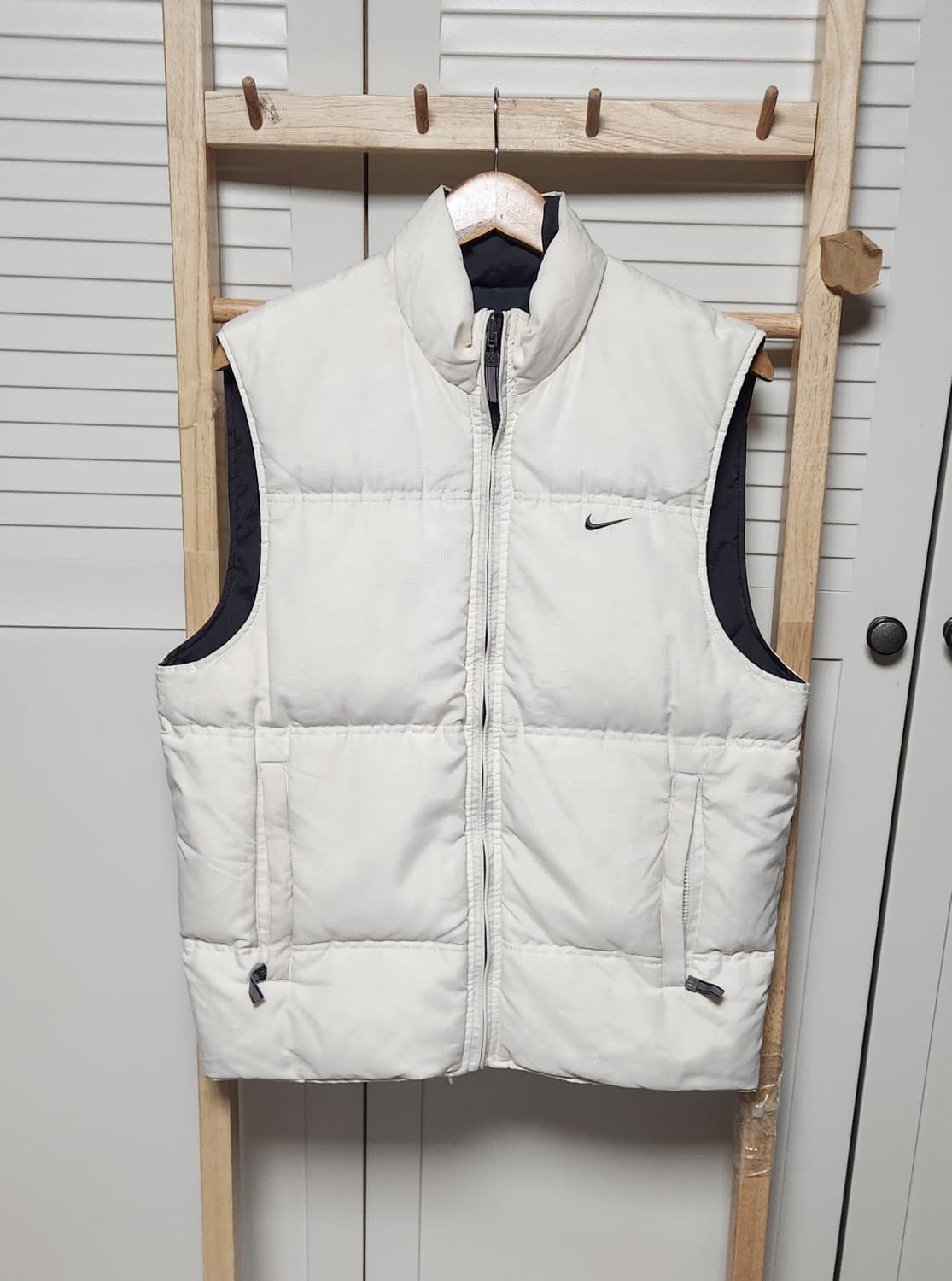 나이키 00s 빅로고 올드스쿨 양면 패딩 조끼 베스트 자켓 상품이미지6