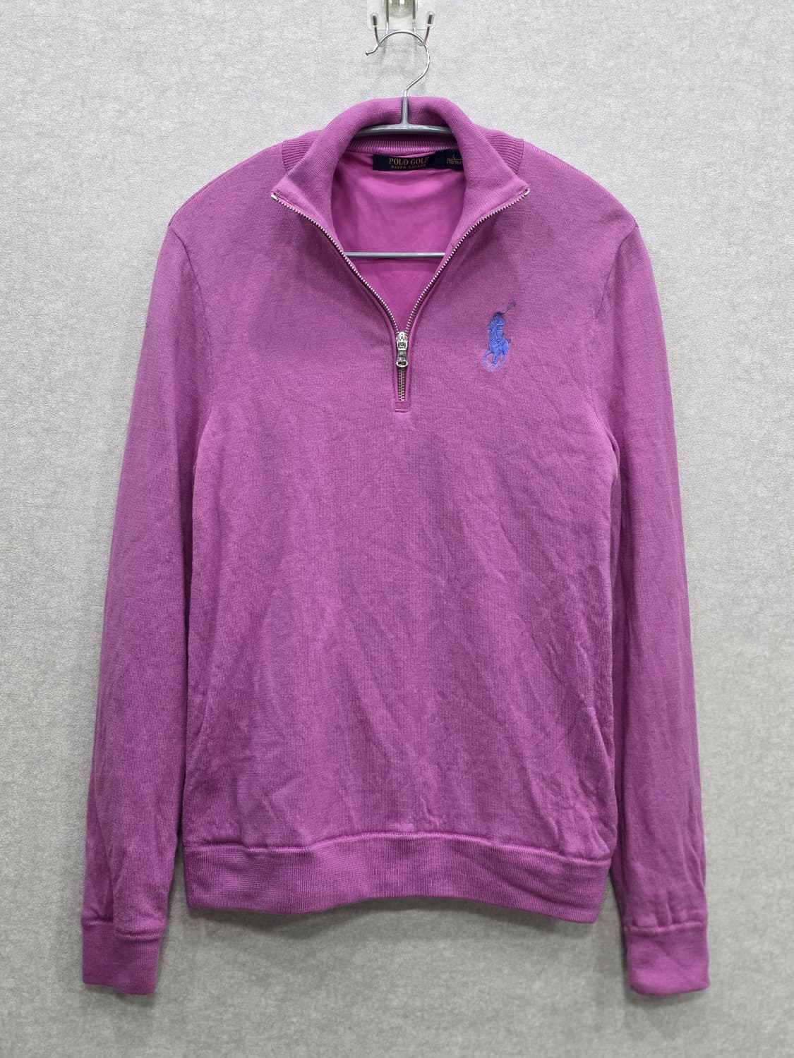 폴로랄프로렌 POLO GOLF 반집업  방풍 니트 울100 L라지 상품이미지1