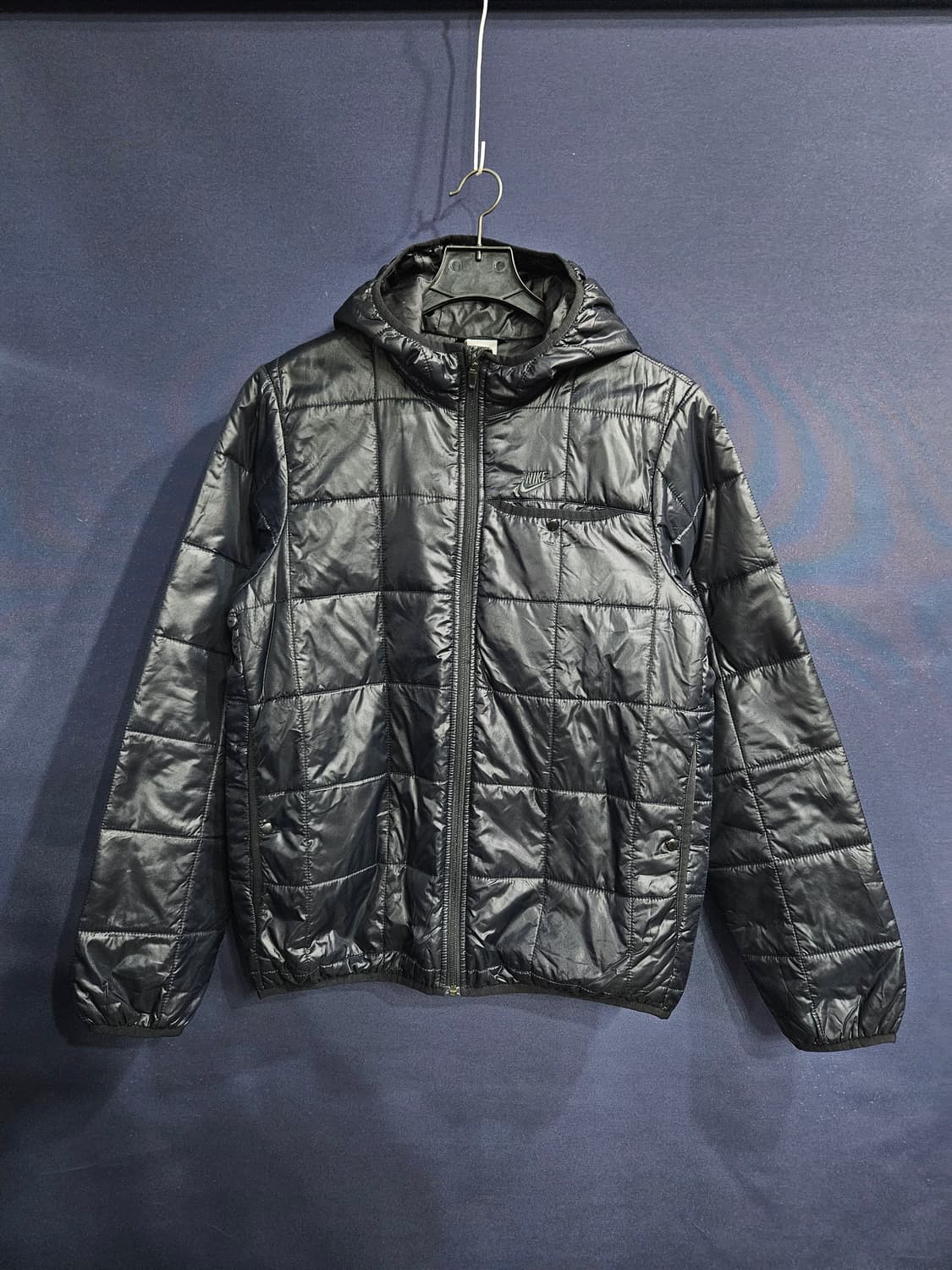 나이키 다크네이비 남성 100 경량 후드집업 자켓  상품이미지1