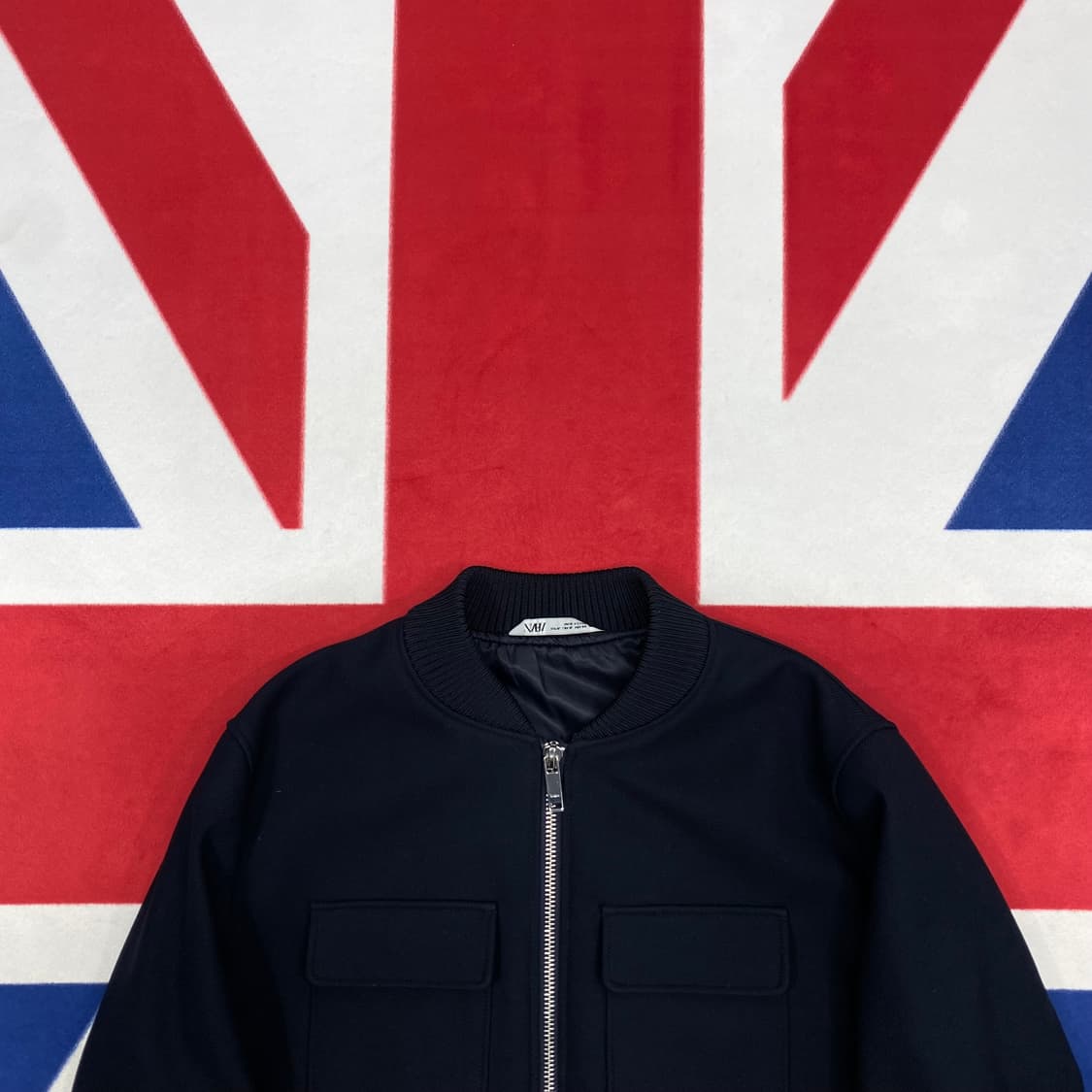 자라 블루종자켓 XL 상품이미지3