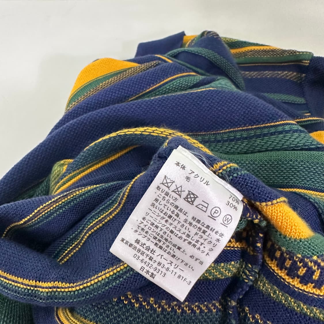 BED JW FORD 베드포드 멀티컬러 단가라 Rigger니트 상품이미지8