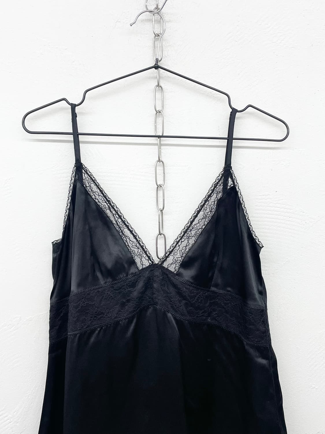 쟈딕앤볼테르 블랙 새틴 레이스 슬립 상품이미지6