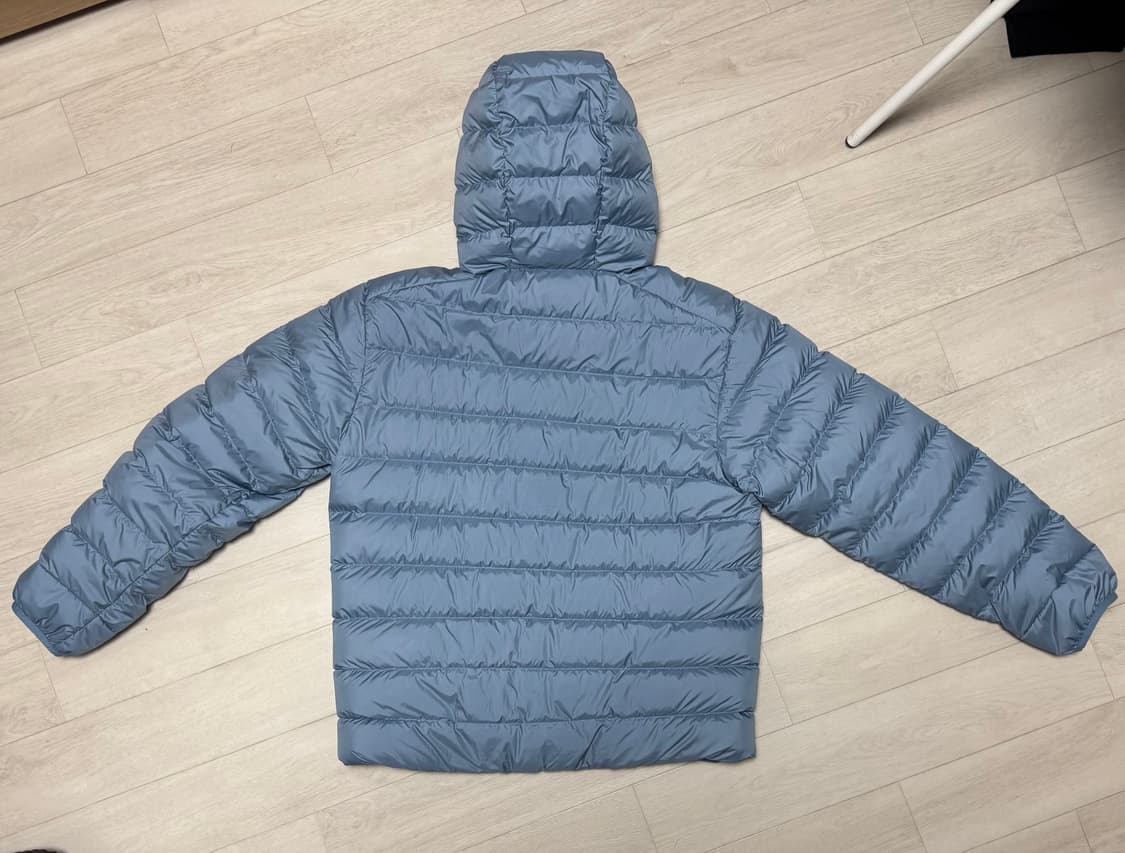 무신사 스탠다드 시티 레저 후디드 라이트 다운 자켓[문 블루] 상품이미지3