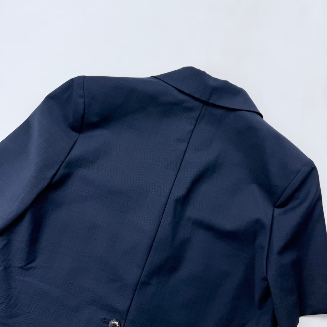 산드로 네이비 반팔 크롭 블레이저 상품이미지8