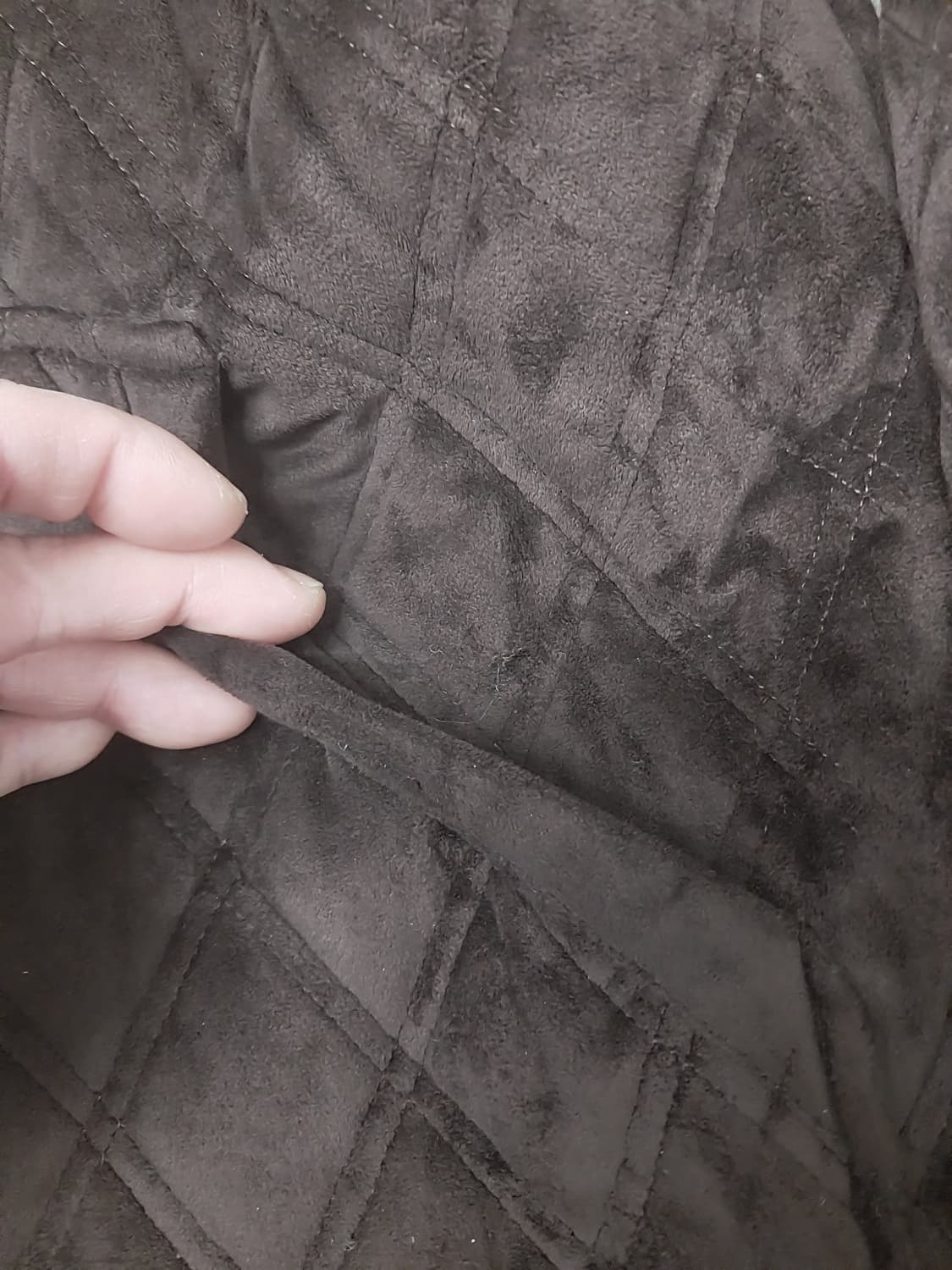 폴로랄프로렌 스웨이드 퀼팅자켓 XL (남성105  여성88까지) 상품이미지3