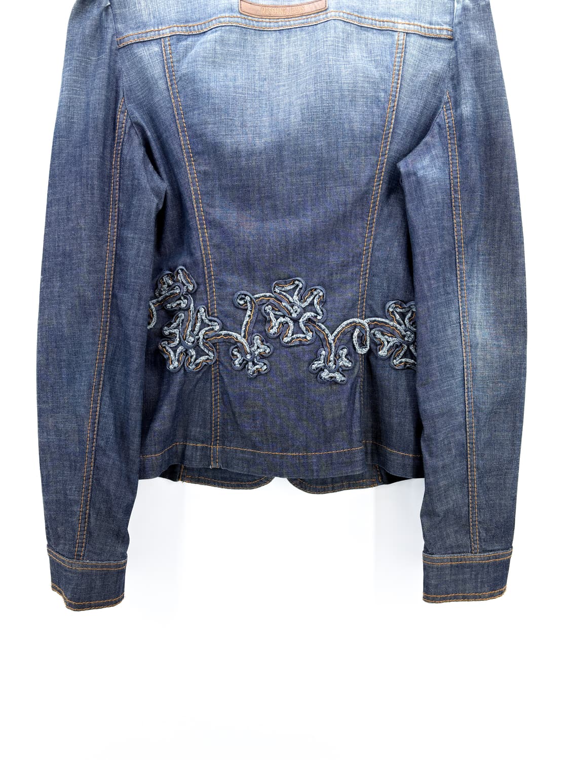 모스키노 플라워 아플리케 데님자켓 상품이미지9