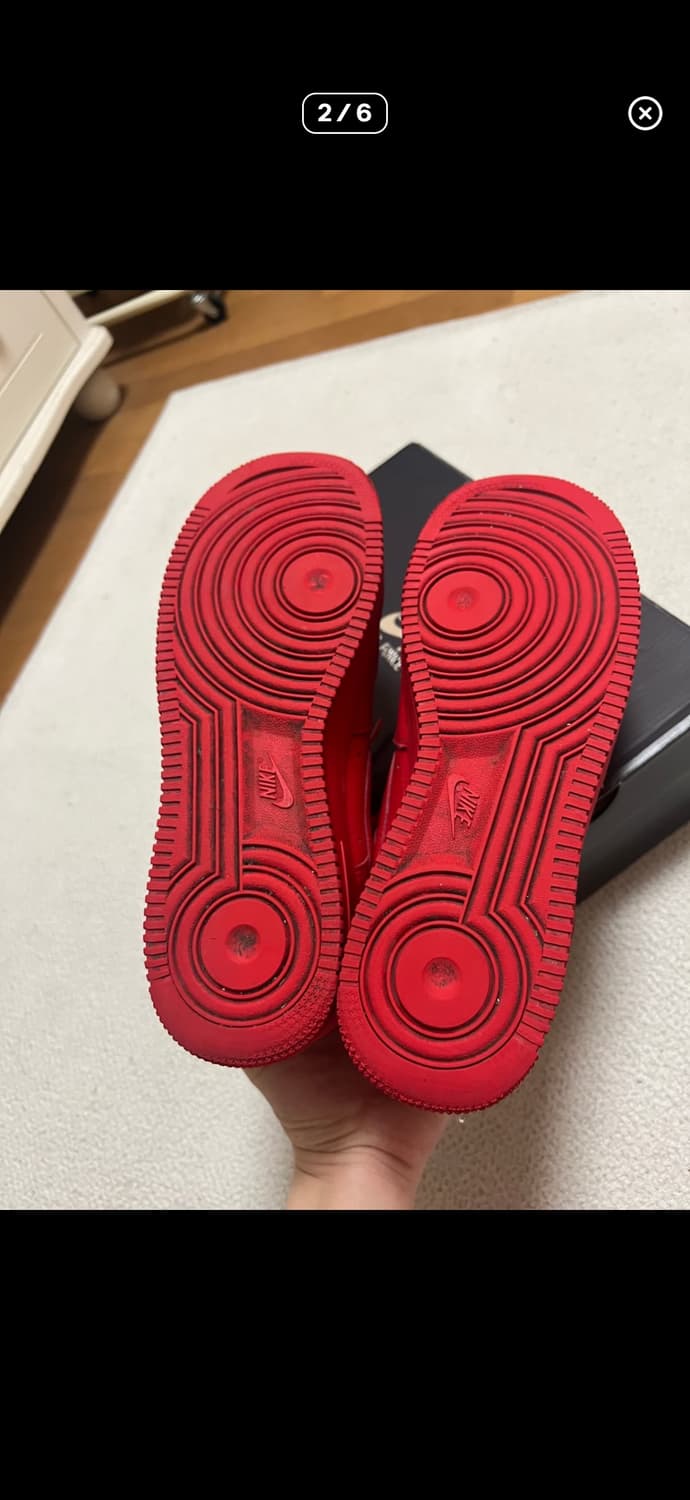 나이키 에어포스 레드 상품이미지2