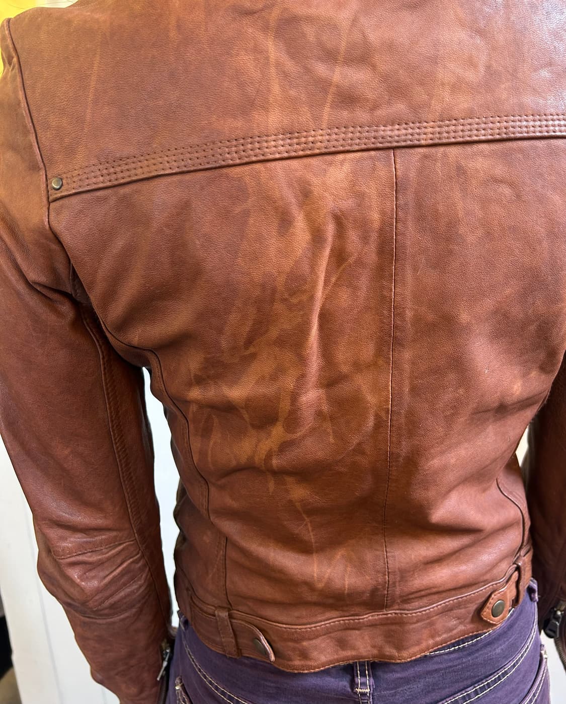 ANDREW MARC 바이커 레더 자켓 상품이미지4