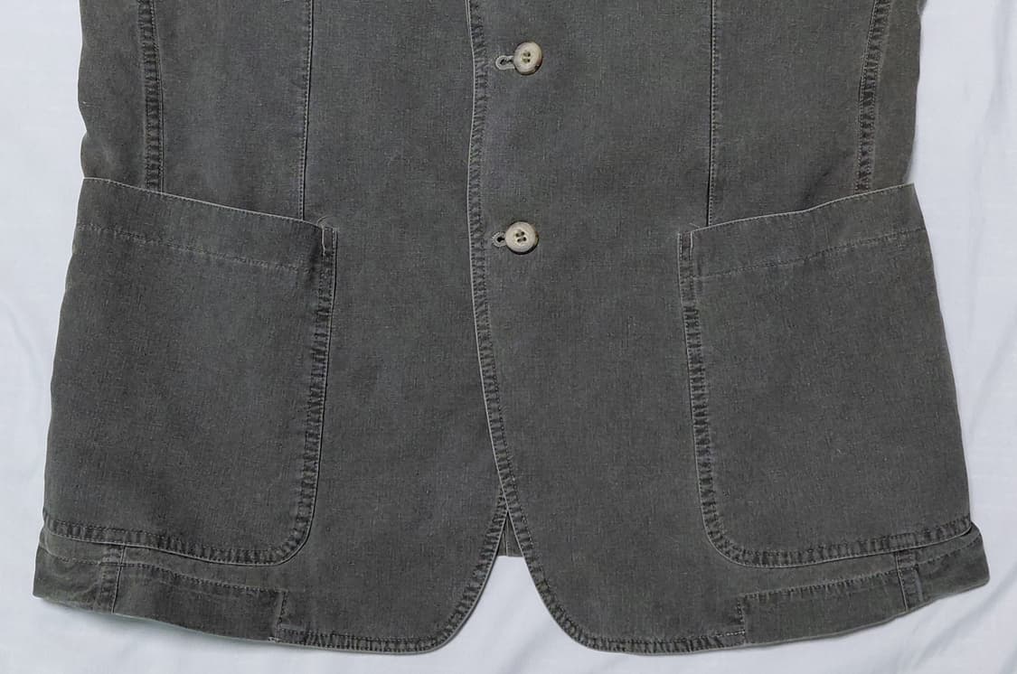 [L] JEAN GERARD HOMME 린넨 텐셀 워싱 자켓 상품이미지3