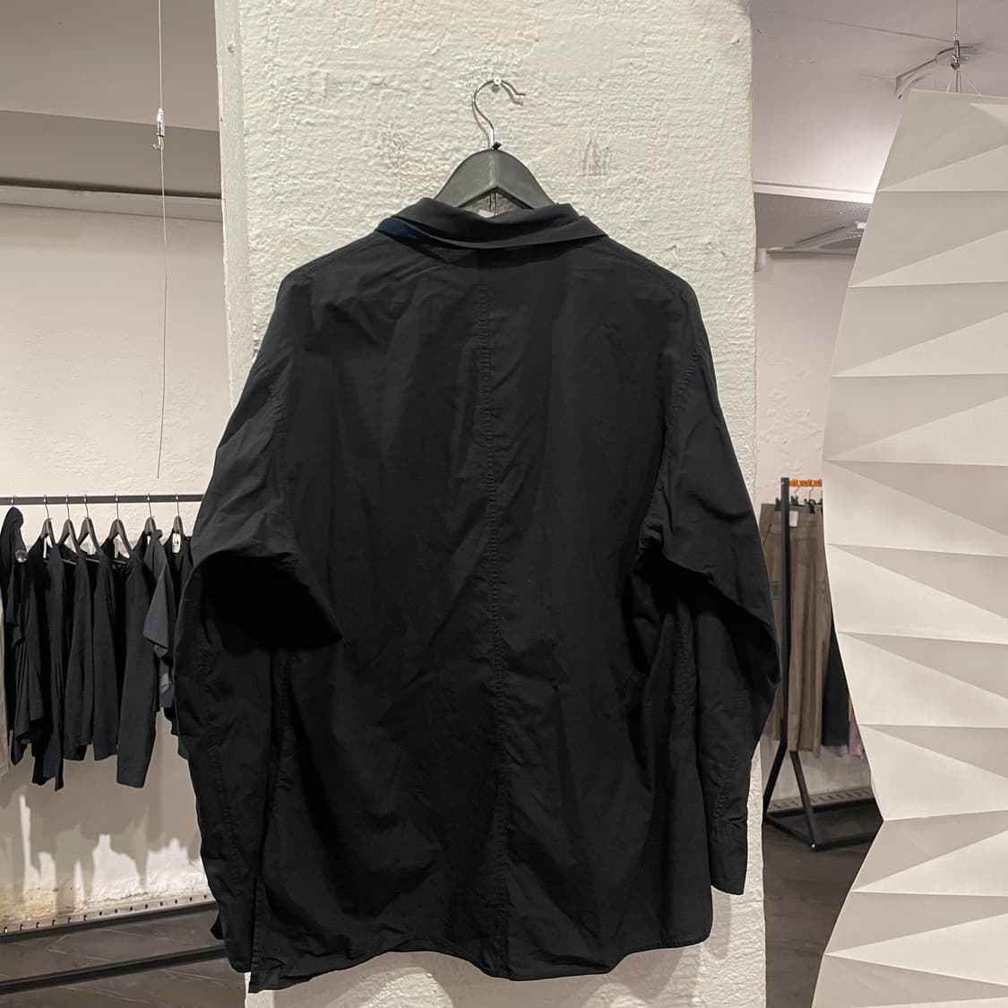 요지야마모토 뿌르옴므 숄카라 스트랩 셔츠 상품이미지3