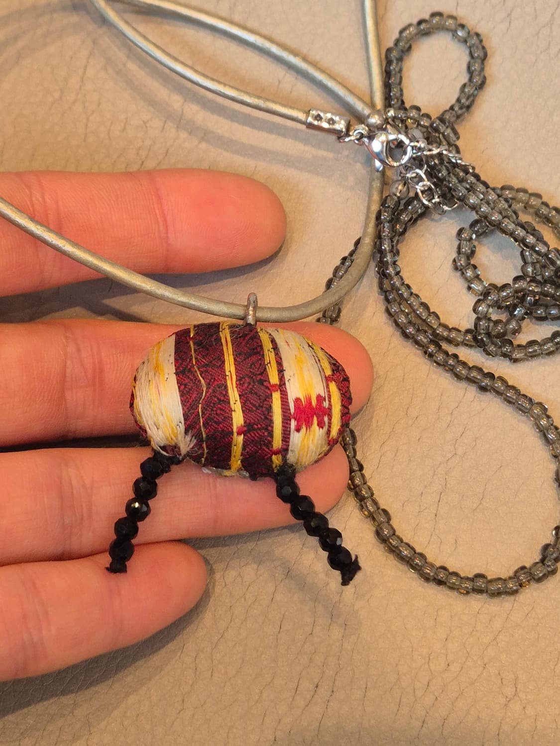 Fabric Doll Necklace 상품이미지4