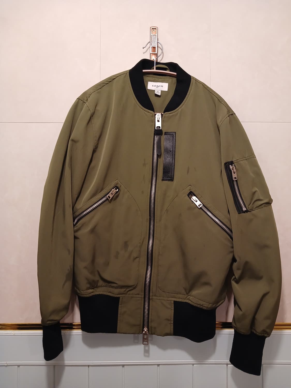 코치 정품 여성 봄버 자켓 50 사이즈 상품이미지1