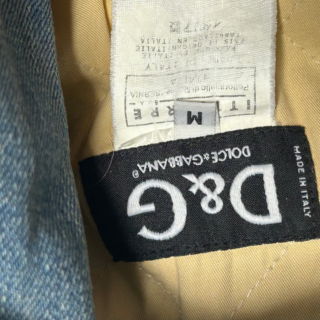 M 돌체앤가바나 카모 데님 자켓 상품이미지4