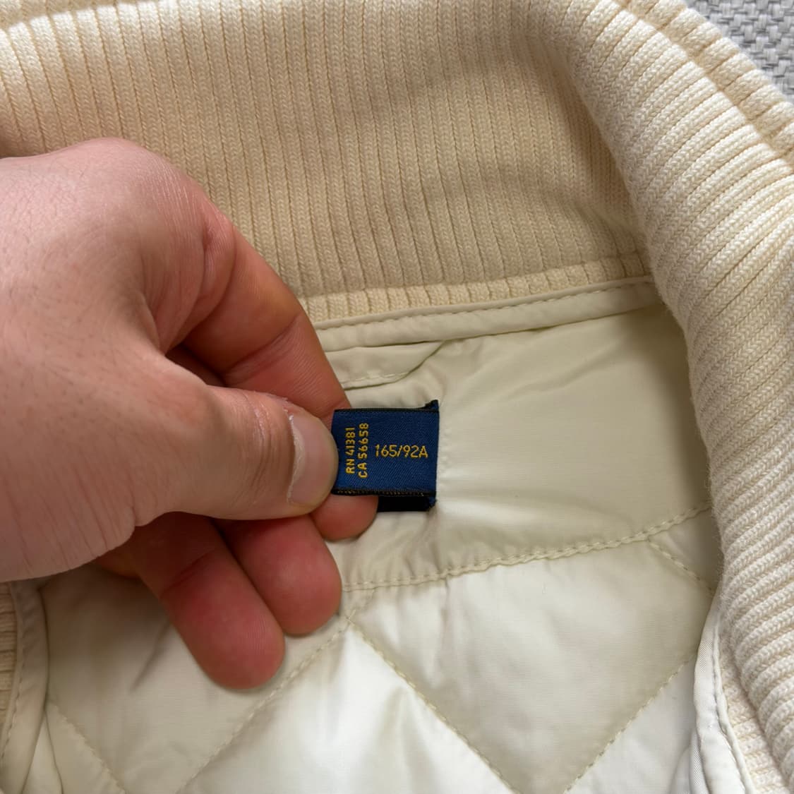 폴로 랄프로렌 자수 패치 퀼팅 베스트 자켓 상품이미지4