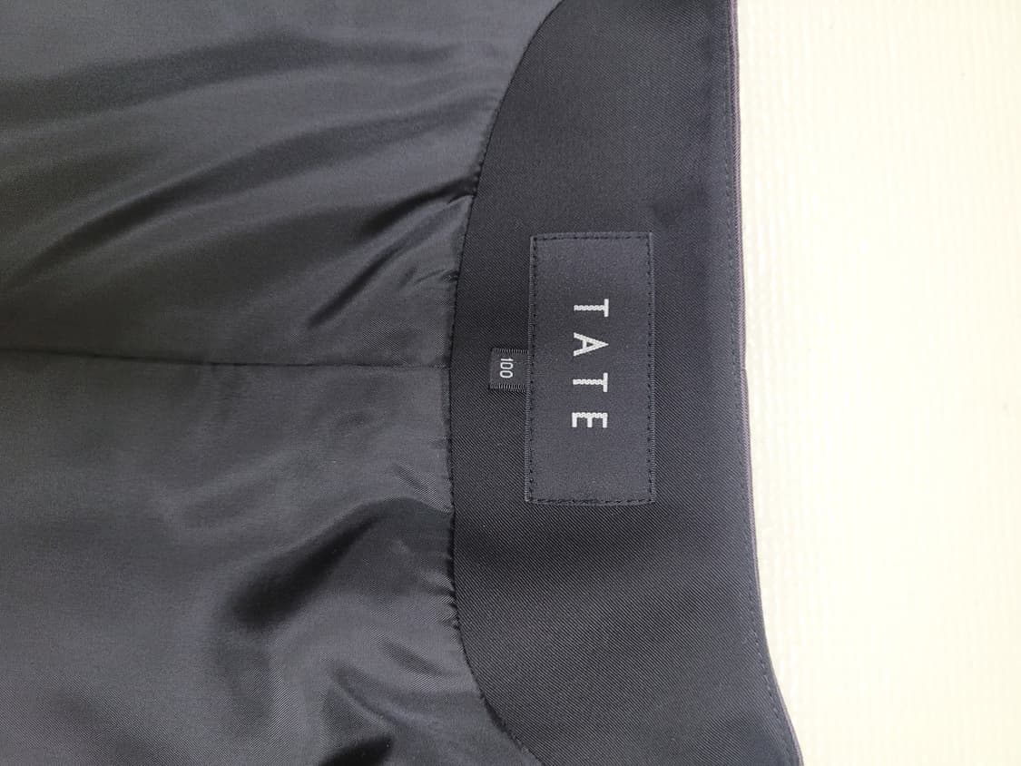 테이트 TATE 남자 투버튼 조끼 100 블랙 상품이미지9