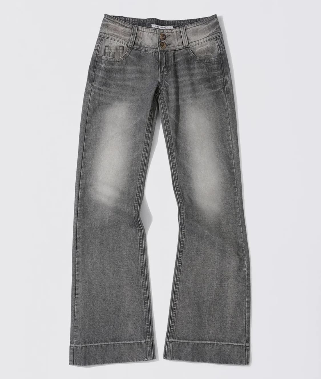 Union Jack Engineered Denim Washed Gray 상품이미지1