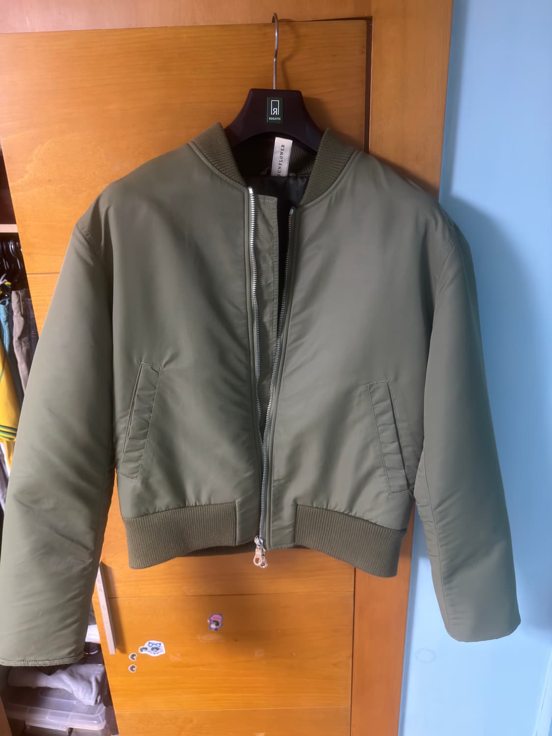 선플라워 봄버 올리브 48사이즈 상품이미지2