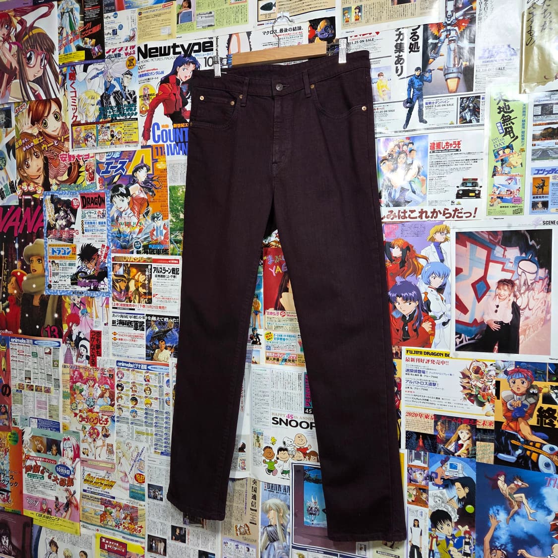 JPN 에드윈 레드 브라운 503 코튼 팬츠 상품이미지5