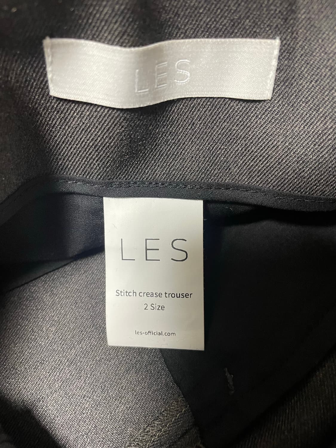 [2] LES Stitch crease trouser (port) 상품이미지5