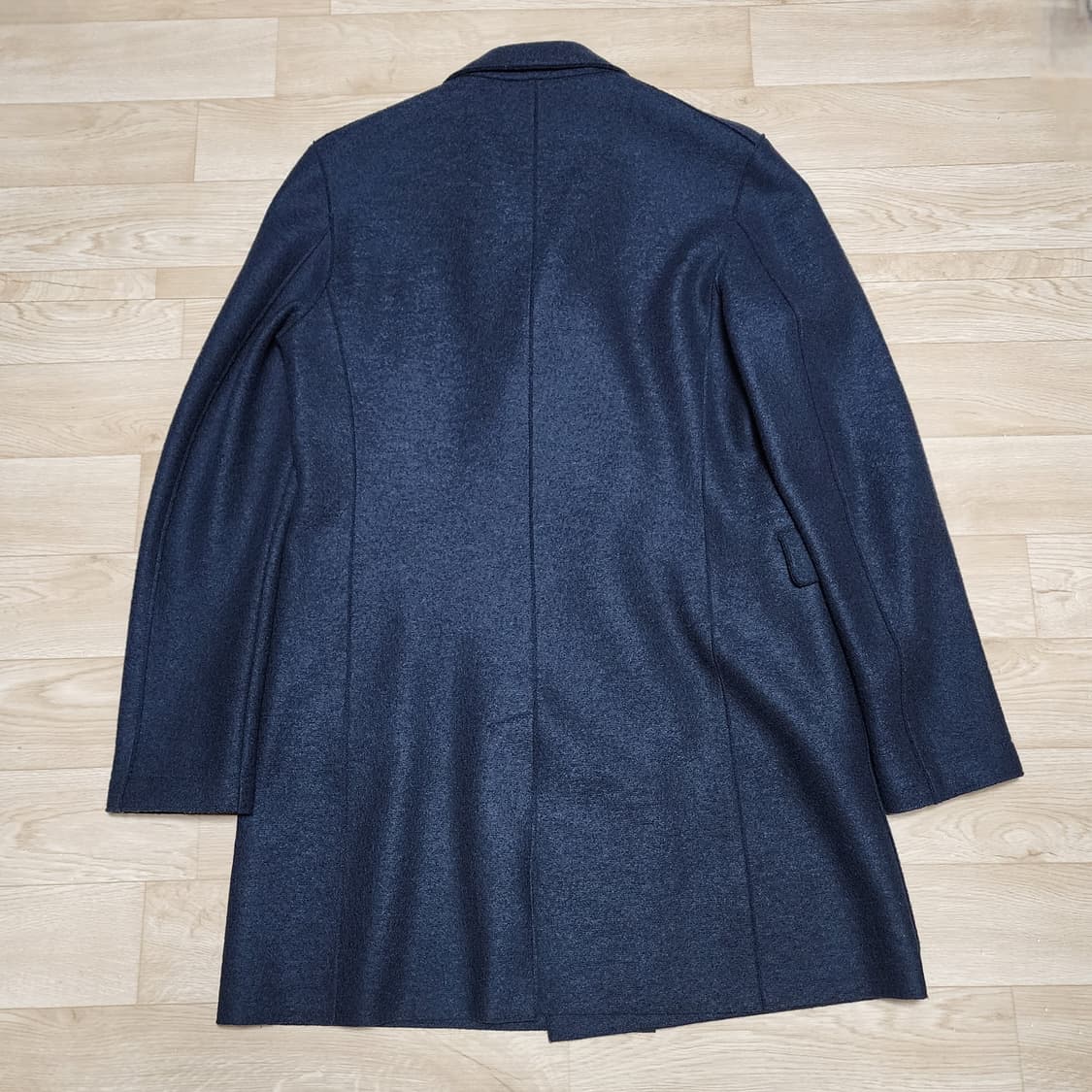 [50] 해리스 워프 런던 / 더블 박시 코트 차콜 그레이 상품이미지2