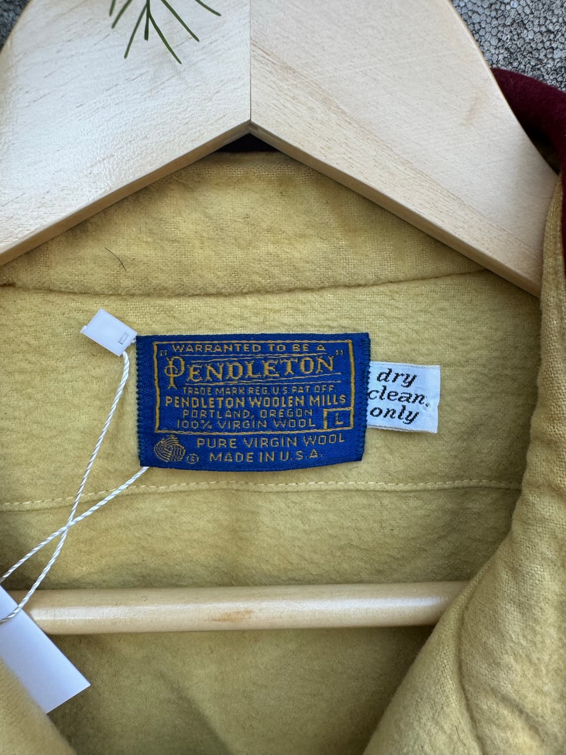 80s pendleton 펜들턴 usa made 울 셔츠 자켓 상품이미지4