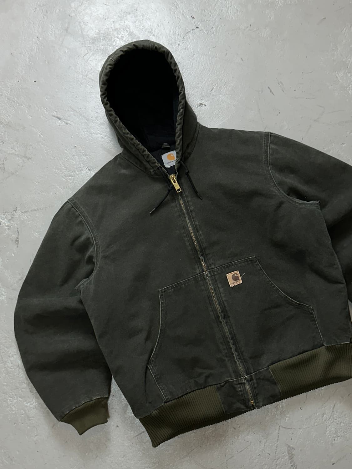 OG 칼하트 J130 액티브 자켓 칼하트 MOS 모스그린 상품이미지6