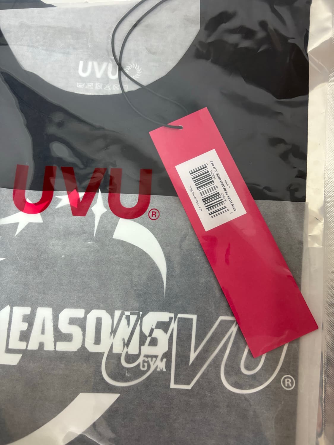 UVU x 글리슨 짐 / 퍼포먼스 컷오프 블랙 상품이미지3