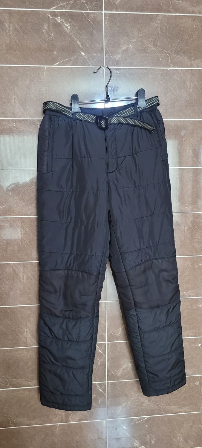 남성32~34인치) 뱅뱅 아웃도어패딩 겨울바지.작업복(벨트세트) 상품이미지1