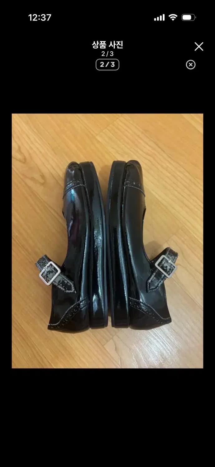 꼼데가르송 에나멜 메리제인 240 상품이미지2