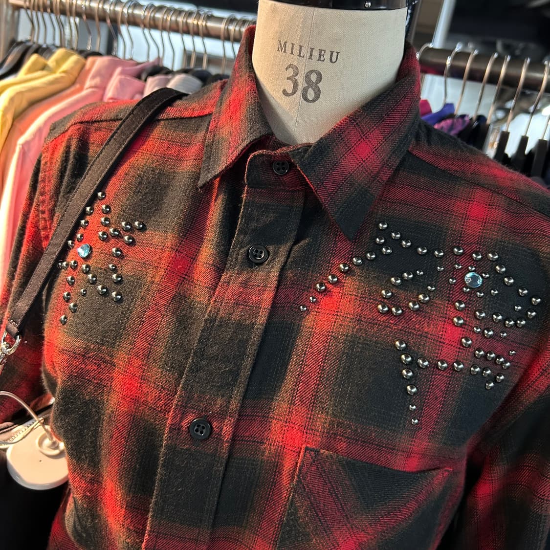 Diesel Cubic Red Check Shirts 상품이미지3
