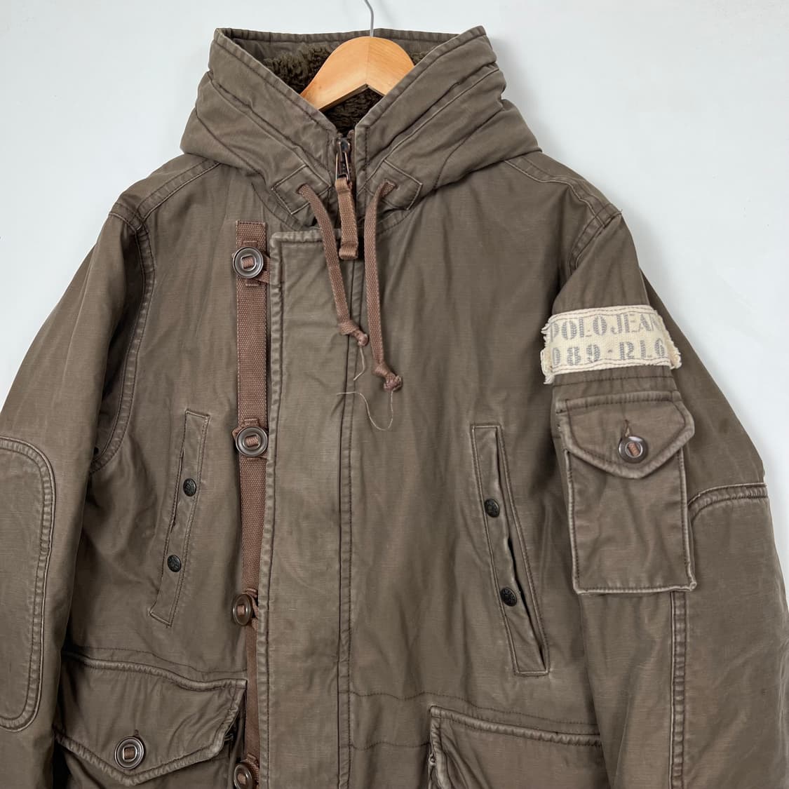 PRJ 폴로 랄프로렌 진스 밀리터리 야상 파카 상품이미지2
