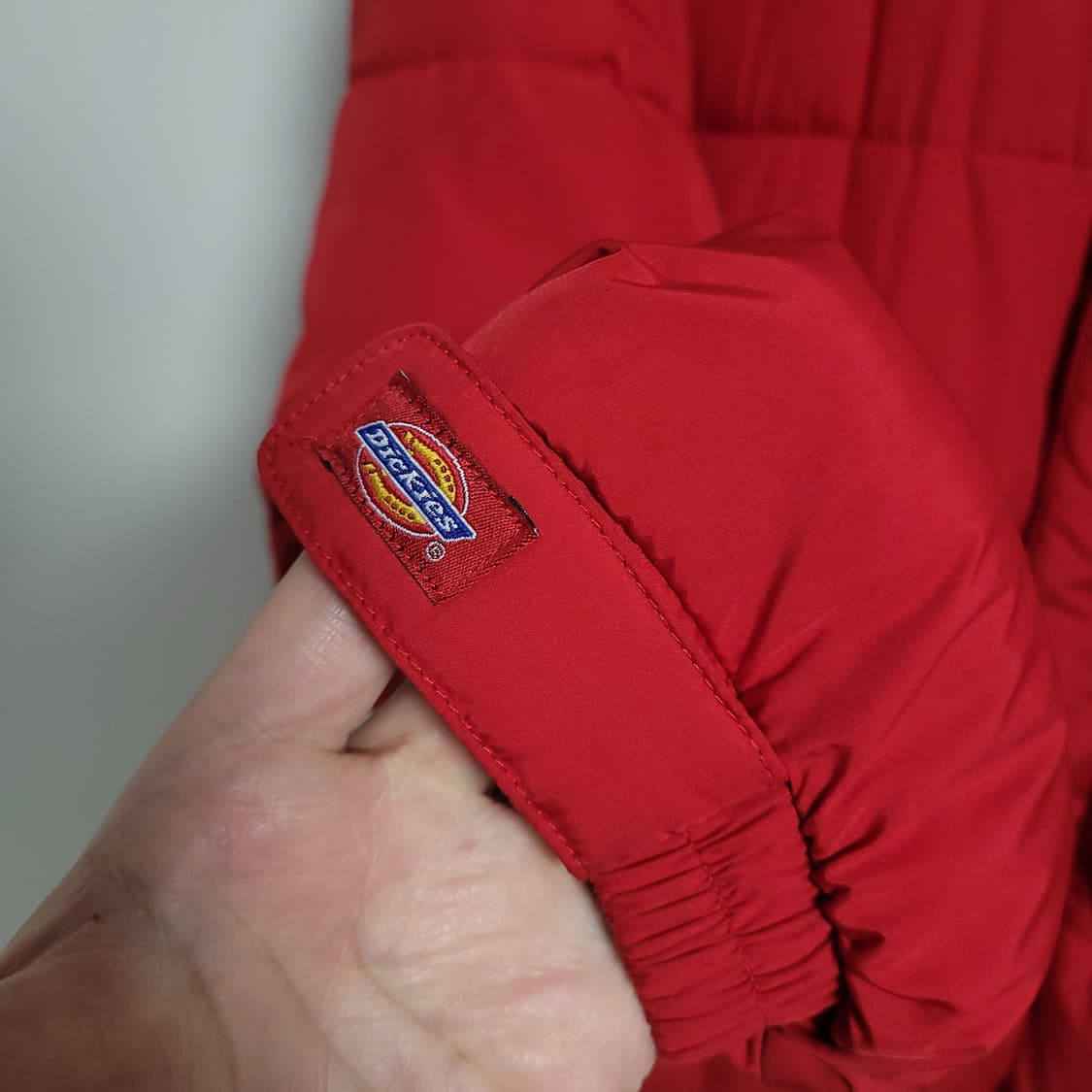 (L) DICKIES 디키즈 레드 패딩 점퍼 상품이미지6