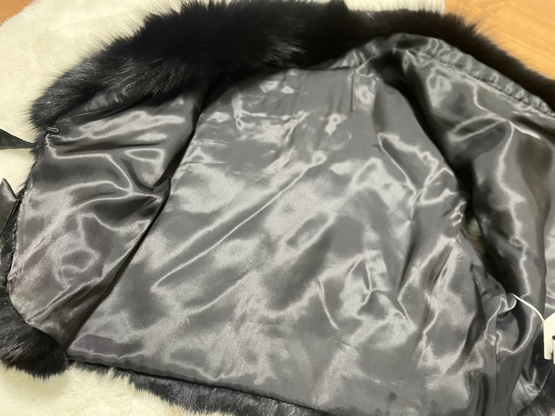 Vintage fake fur vest  상품이미지3