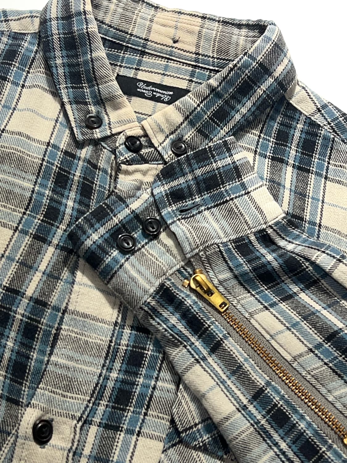 Undercoverism Double Poket Plaid Shirt 상품이미지1